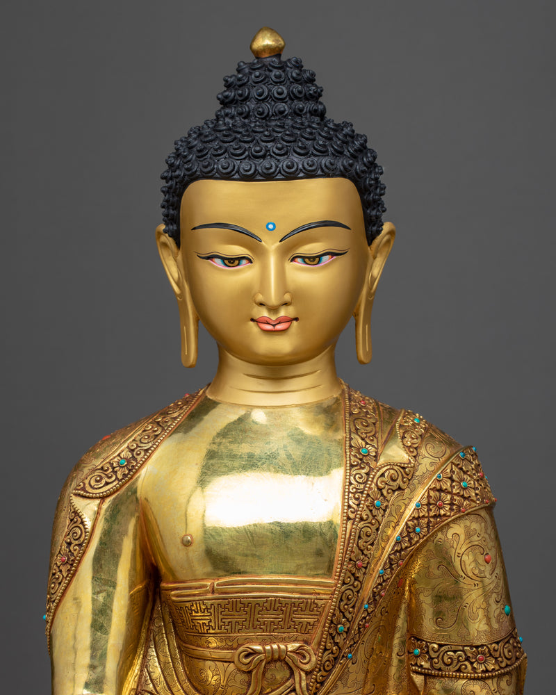 The Historical Buddha Statue | Hand Crafted Shakyamuni Buddha Art