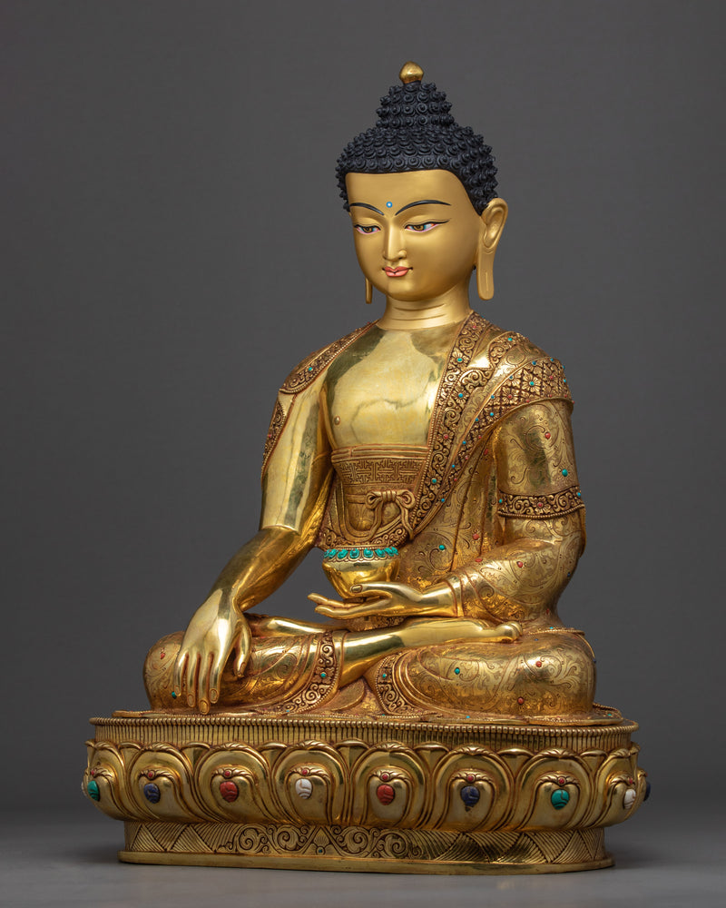 The Historical Buddha Statue | Hand Crafted Shakyamuni Buddha Art