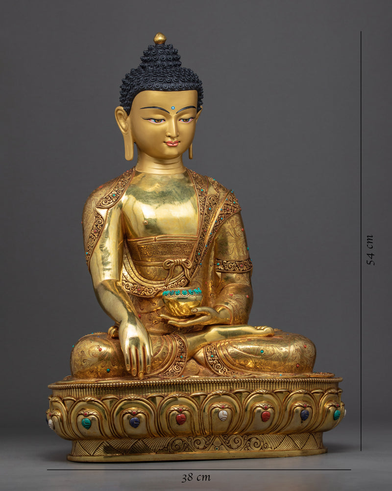 The Historical Buddha Statue | Hand Crafted Shakyamuni Buddha Art