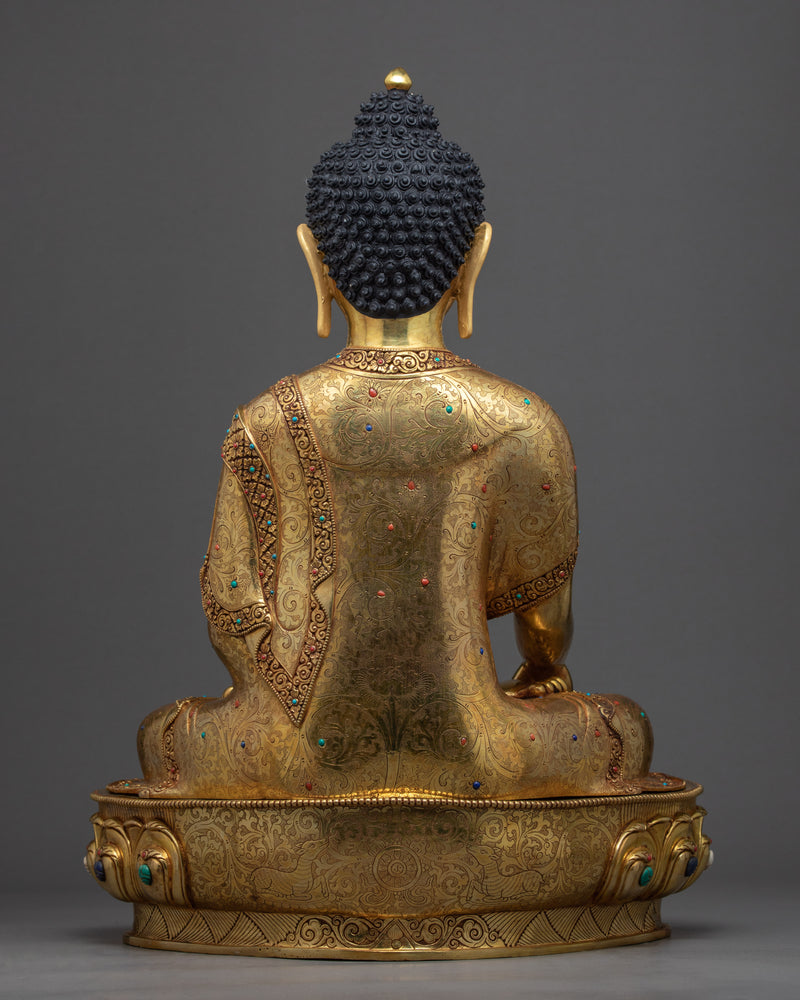 The Historical Buddha Statue | Hand Crafted Shakyamuni Buddha Art