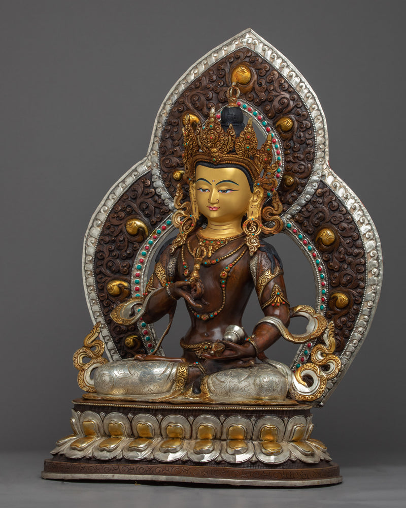 Vajrasattva Meditation Sculpture | Buddhist Deity Statue