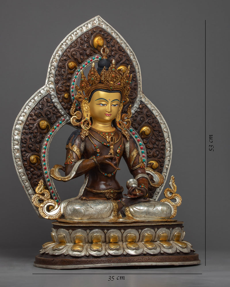 Vajrasattva Meditation Sculpture | Buddhist Deity Statue