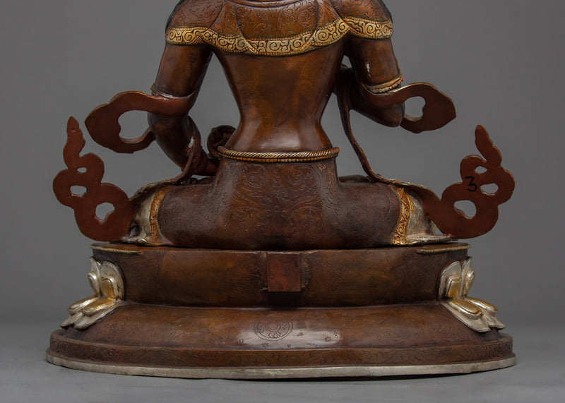 Vajrasattva Meditation Sculpture | Buddhist Deity Statue