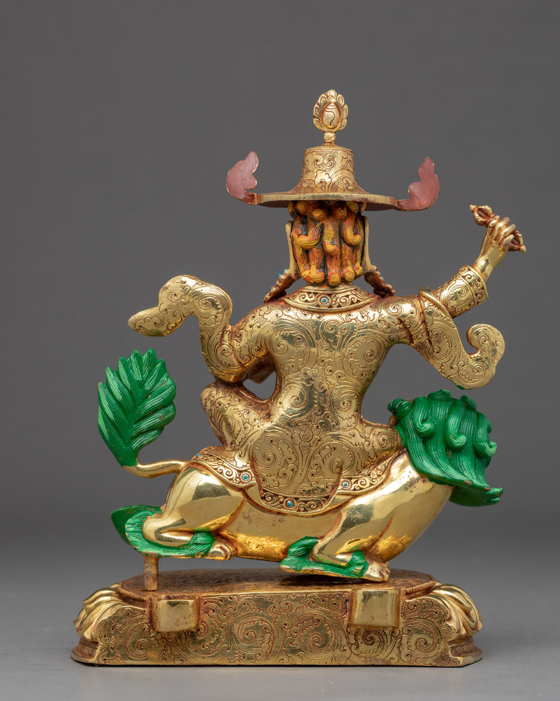 Ekajati, Rahula and Dorje Lekpa Sculpture | Traditionally Handcrafted Statue Set