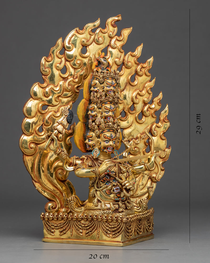 Rahula Sculpture | Traditional Tibetan Art