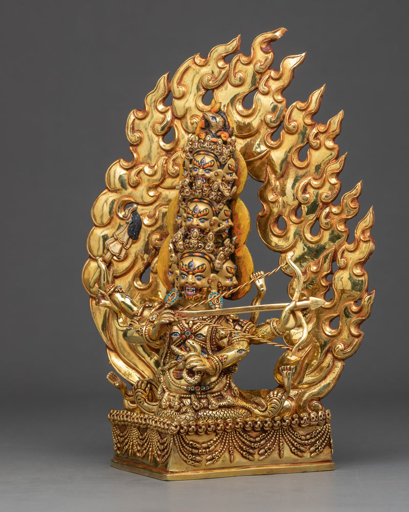 Rahula Sculpture | Traditional Tibetan Art