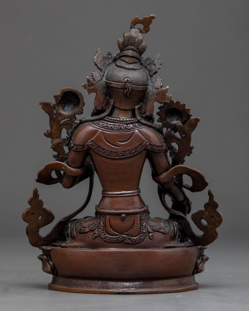 White Tara Indoor Sculpture | Handcrafted The Great Mother