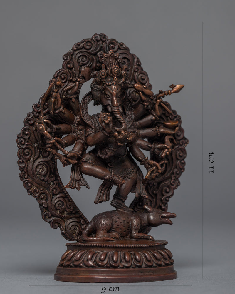 Small Ganesh Sculpture | Buddhist Deity Vināyaka