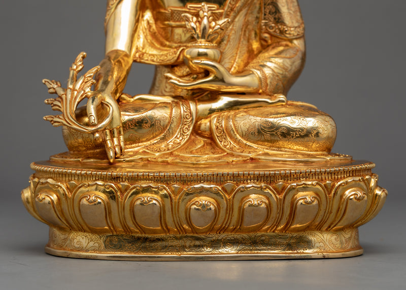 The Medicine Buddha Buddhist Sculpture | The Healing Bhaisajyaguru