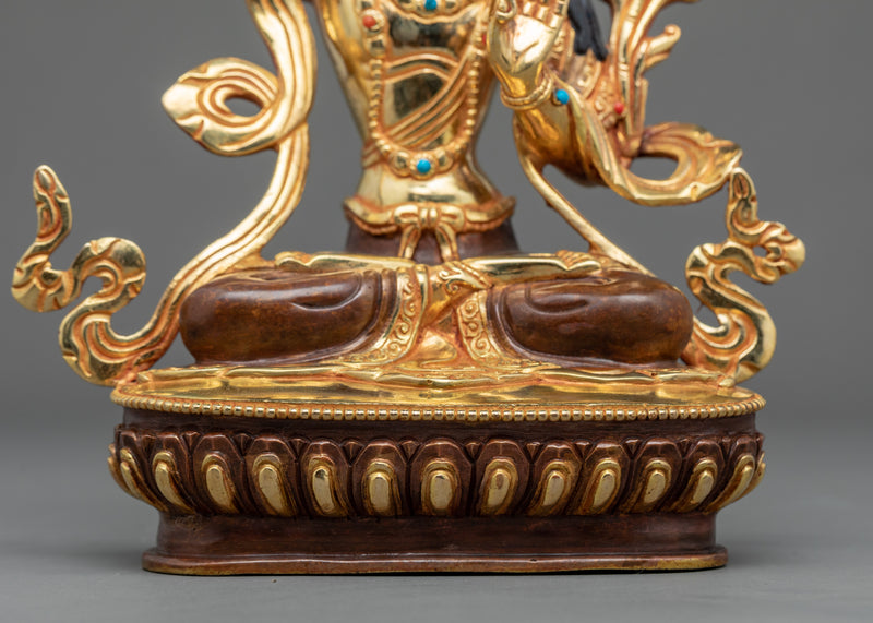 Maha Manjushri Statue | Himalayan Art Wealth Deity