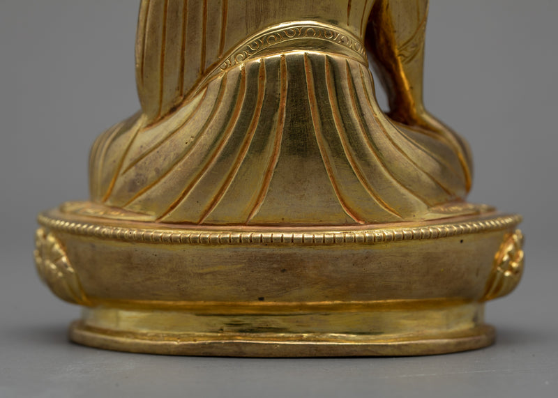 Semi Wrathful Guru Rinpoche Sculpture | Hand Carved Precious Guru