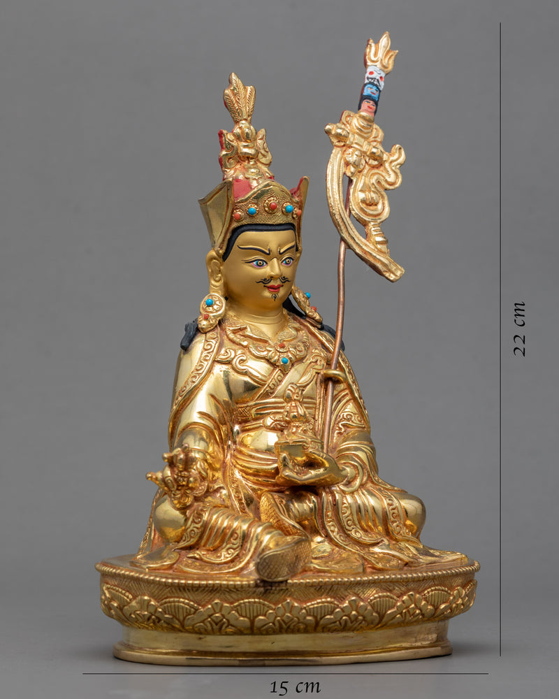 Guru Rinpoche Sculpture Art | Hand-Carved Guru Padmasambhava