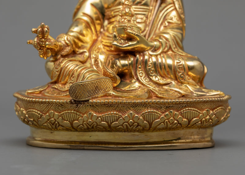 Guru Rinpoche Sculpture Art | Hand-Carved Guru Padmasambhava