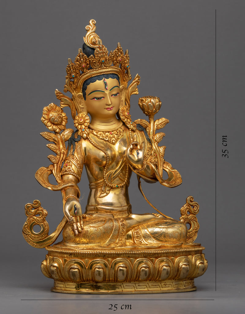 White Tara Indoor Statue | The Great Mother Art