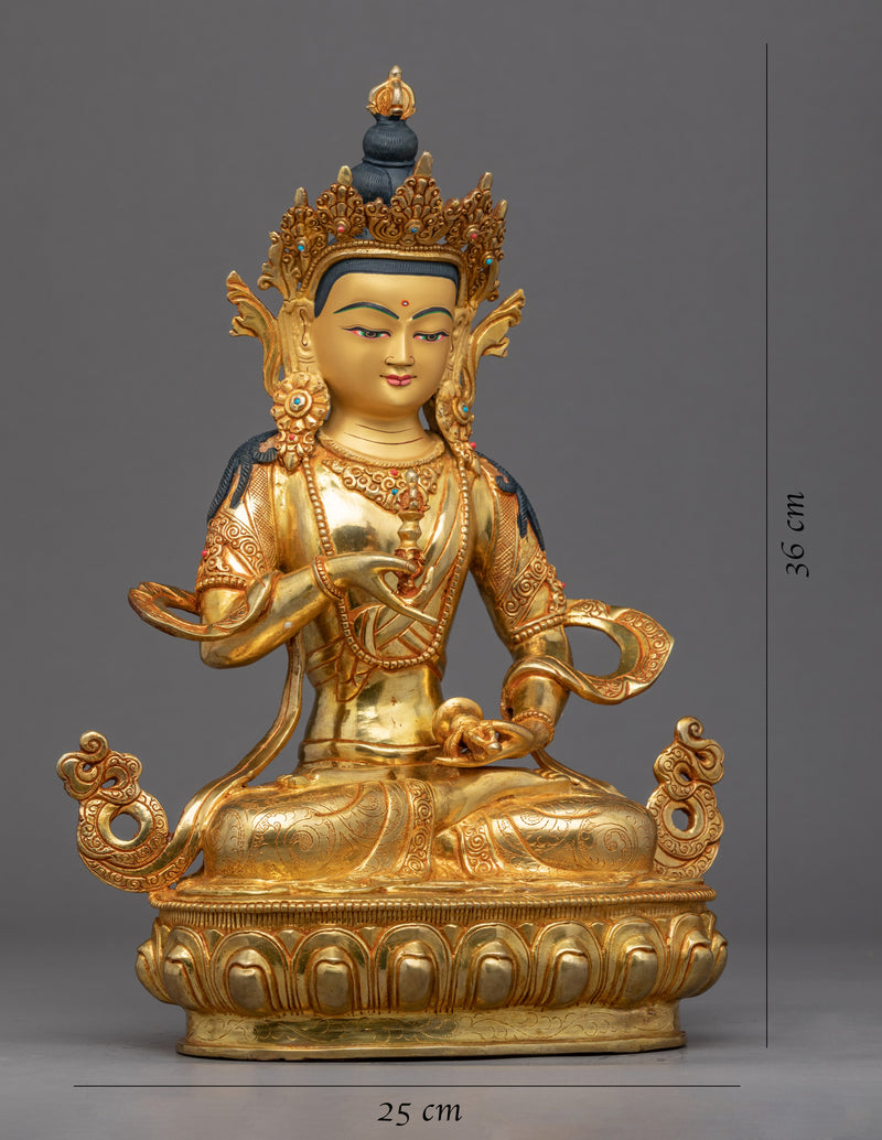 Vajrasattva Heruka | Traditional Himalayan Statue