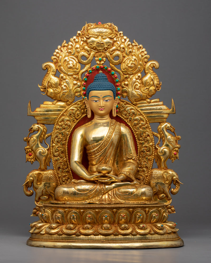 Three Wise Buddha Sculptures | Shakyamuni Buddha | Medicine Buddha | Amitabha Buddha