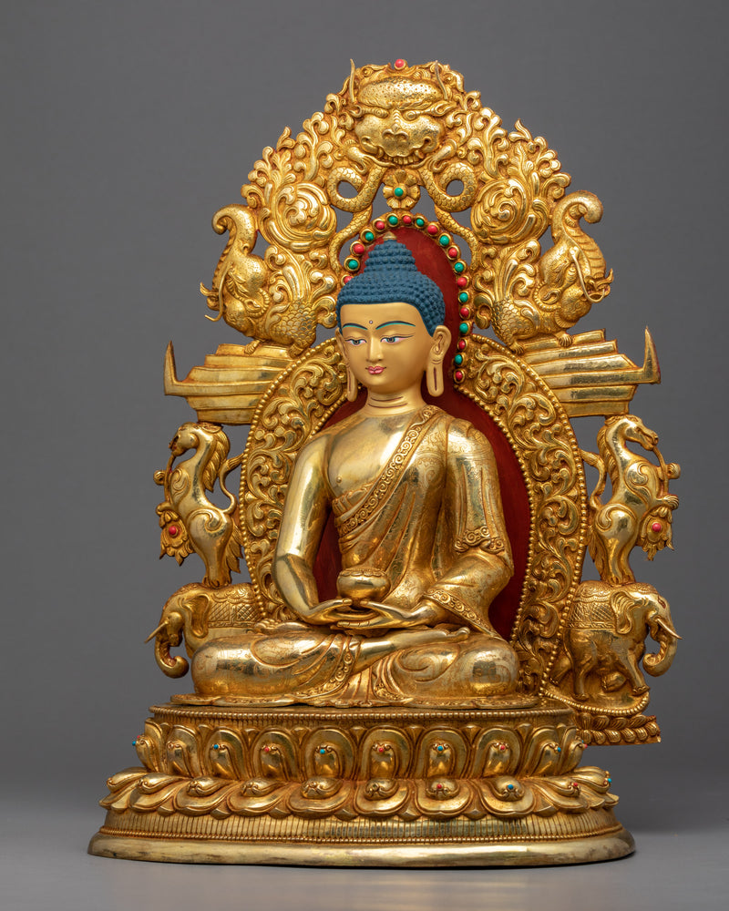 Namo Amitabha Buddha Art Sculpture | Traditional Buddhist Art