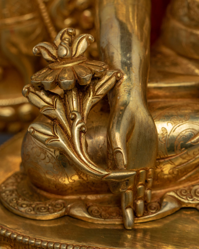 The Medicine Buddha Sculpture | Bhaisajyaguru | Buddhist Statue