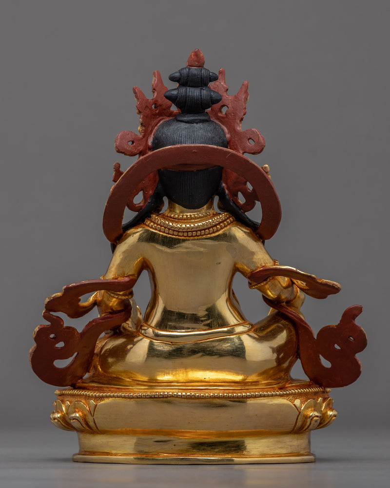 Dzambhala Sculpture Nepal | Buddhist Wealth Deity