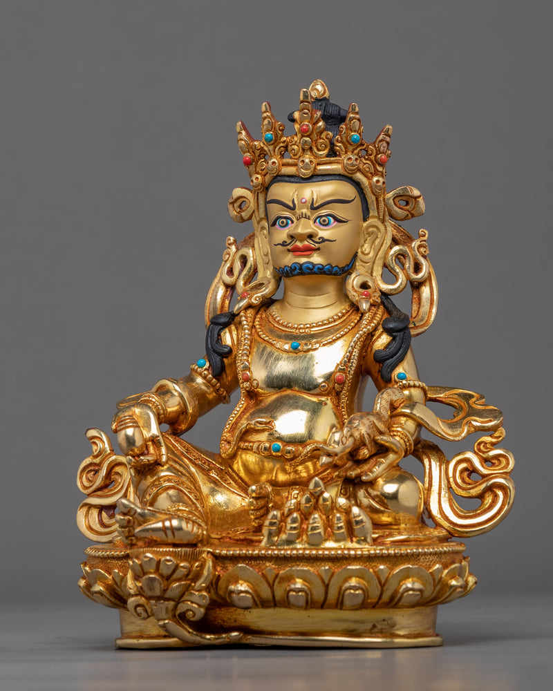 Dzambhala Sculpture Nepal | Buddhist Wealth Deity