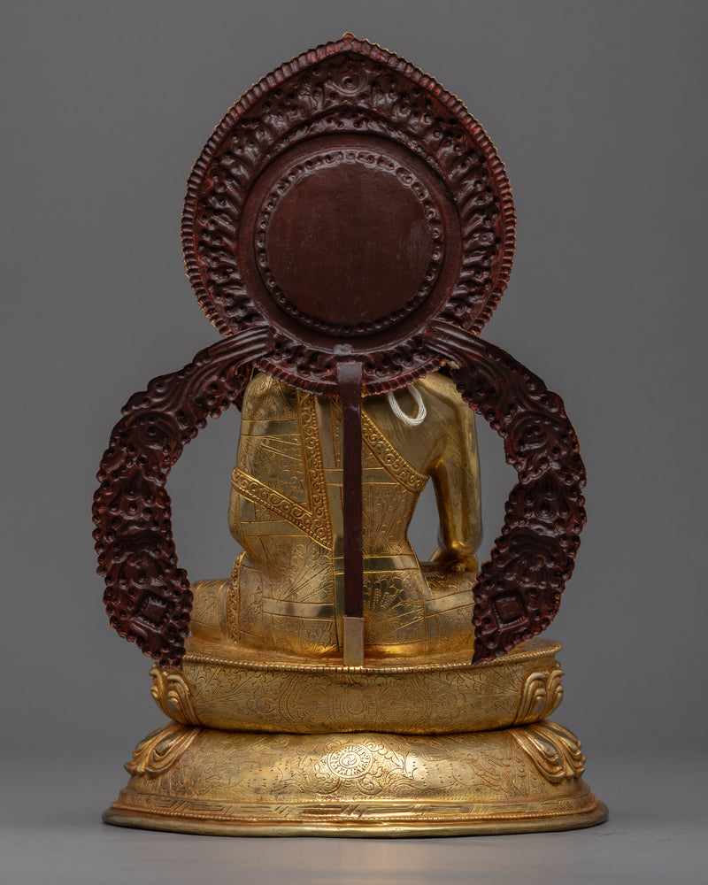 Ancient Shakyamuni Buddha Statue | Buddhist Enlightenment Deity