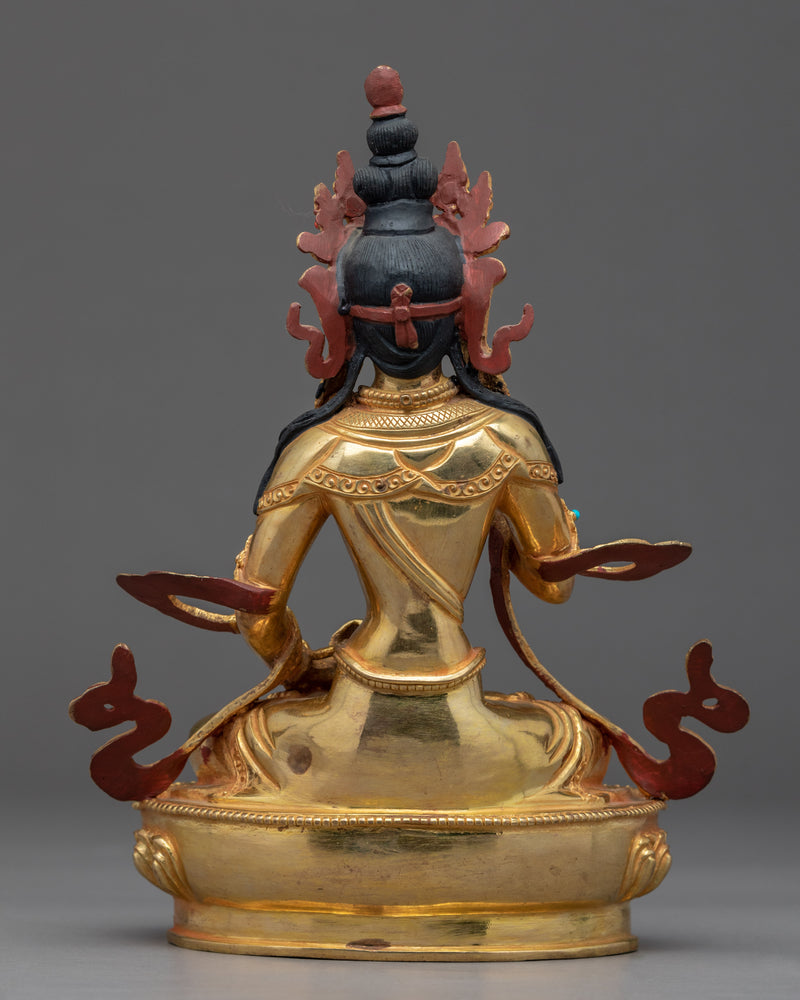 Vajrasattva Heruka Sculpture | Handcrafted Buddhist Deity Statue