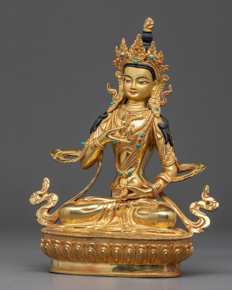 Vajrasattva Heruka Sculpture | Handcrafted Buddhist Deity Statue