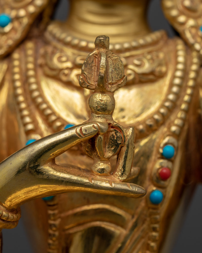 Vajrasattva Heruka Sculpture | Handcrafted Buddhist Deity Statue