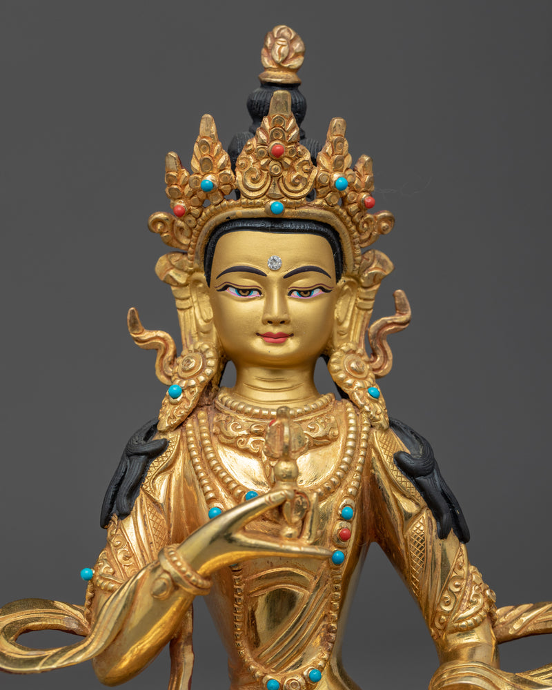 Vajrasattva Heruka Sculpture | Handcrafted Buddhist Deity Statue