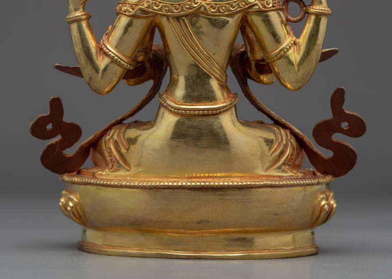 Four Arm Bodhisattva Statue | Buddhist Bodhisattva Of Compassionate