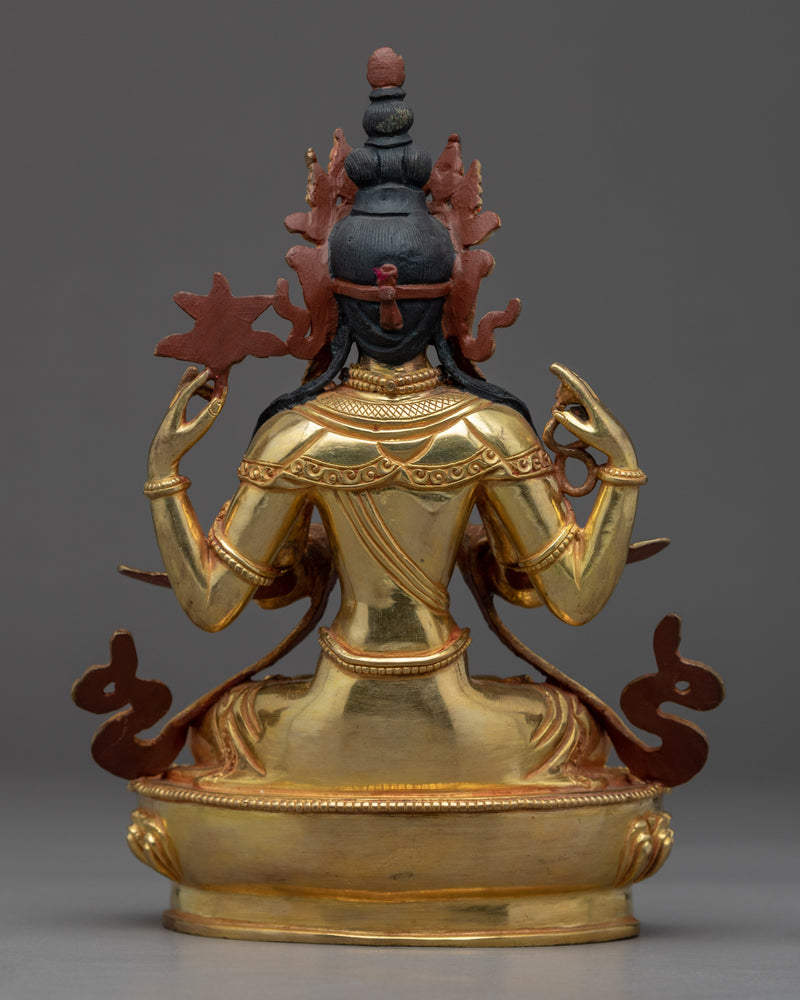 Four Arm Bodhisattva Statue | Buddhist Bodhisattva Of Compassionate