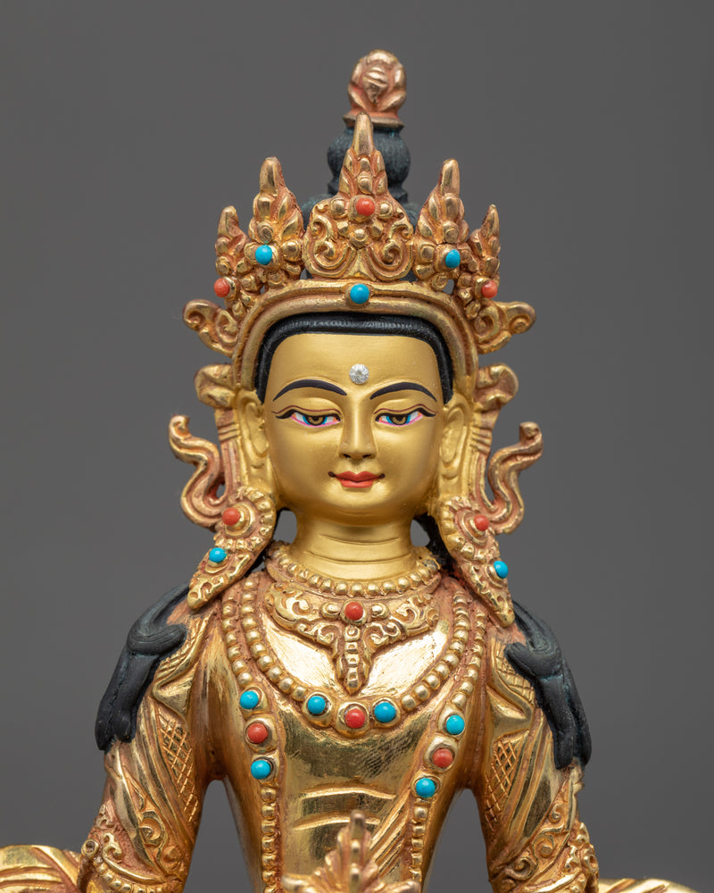 Amitayus Sculpture | Traditional Bodhisattva Art