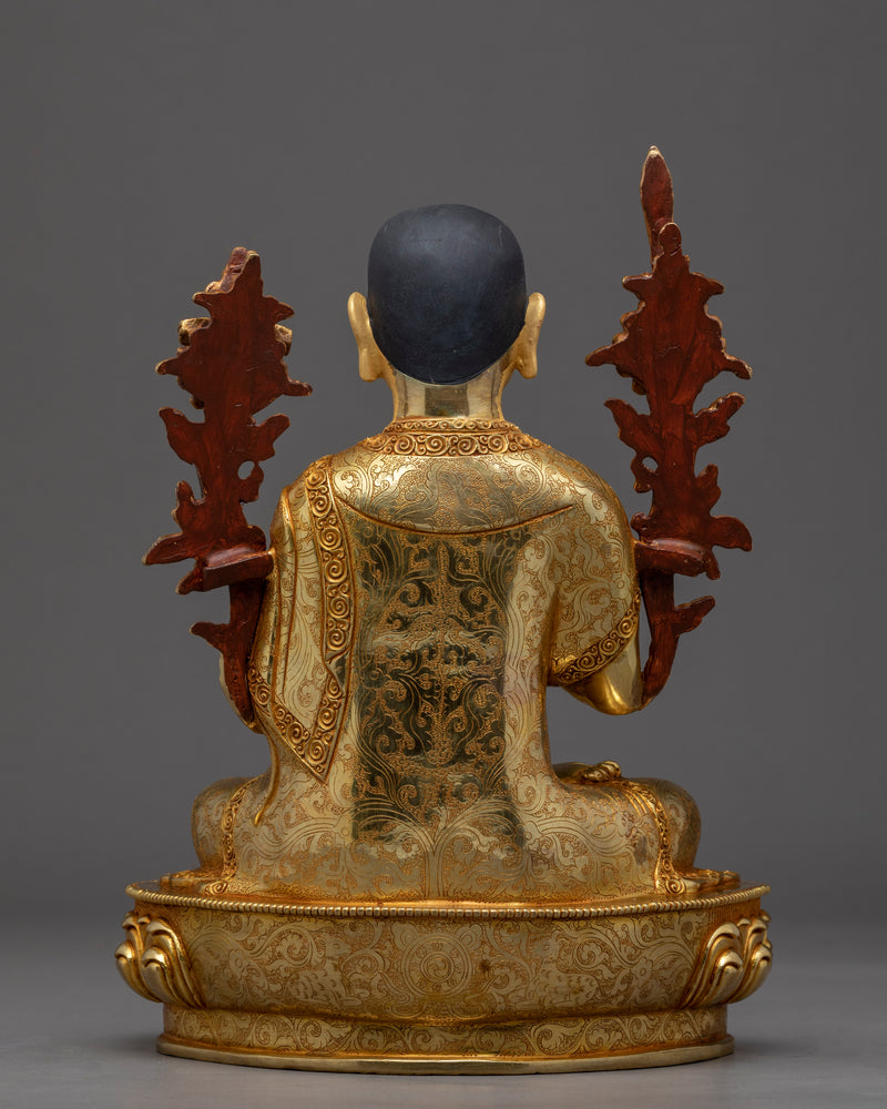 Je Tsongkhapa Sculpture Set | Gyaltsab Je | Khedrup Je