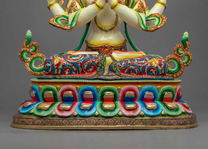 Namo Avalokiteshvara Sculpture | Bodhisattava of Compassion