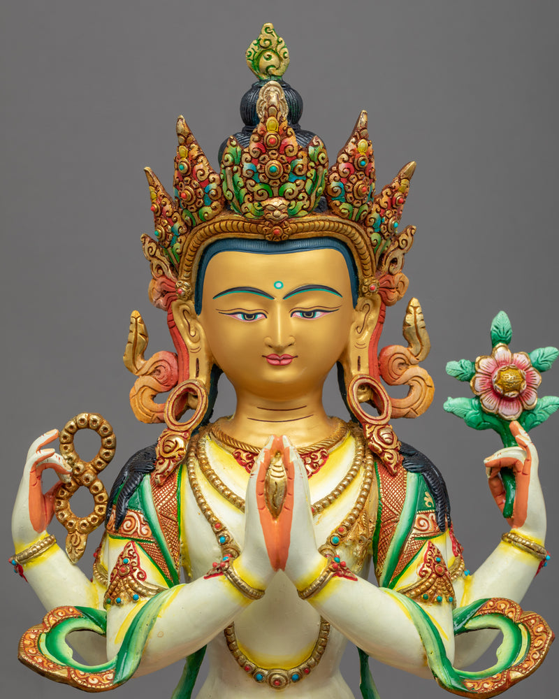 Namo Avalokiteshvara Sculpture | Bodhisattava of Compassion