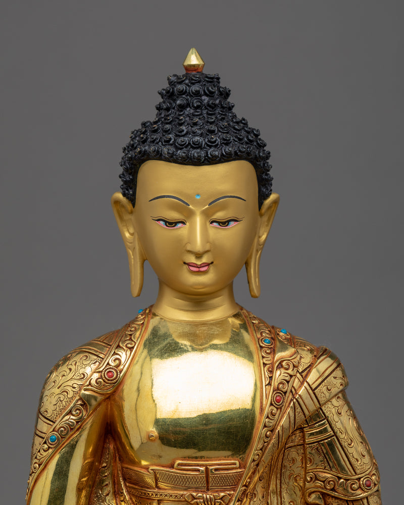 Amitabha Meditation Statue | Hand-Carved Buddhist Deity Sculpture