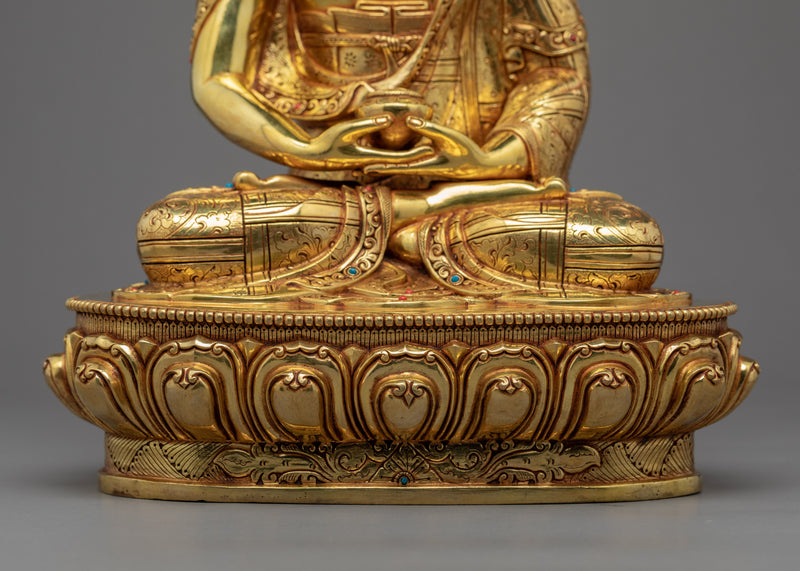 Amitabha Meditation Statue | Hand-Carved Buddhist Deity Sculpture