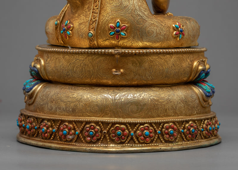 Nepal Buddha Shakyamuni Statue | Himalayan Buddhist Sacred Art