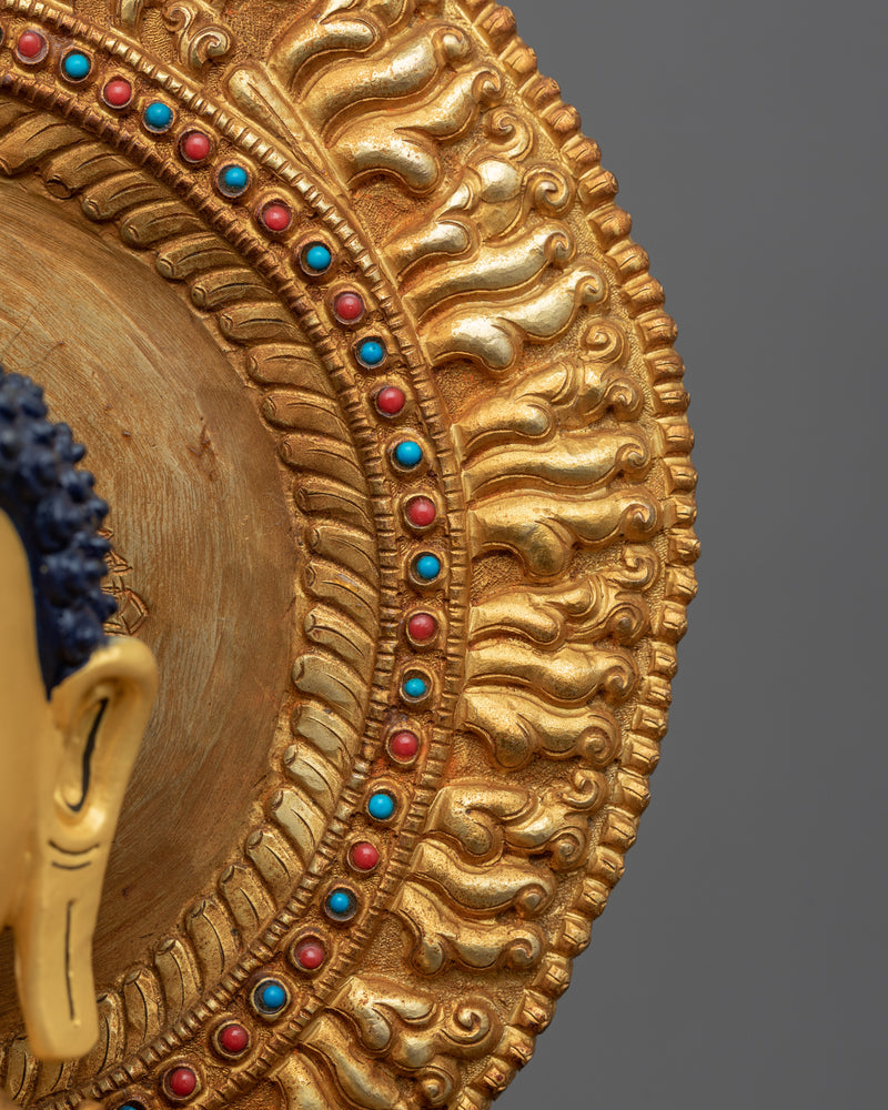 Nepal Buddha Shakyamuni Statue | Himalayan Buddhist Sacred Art