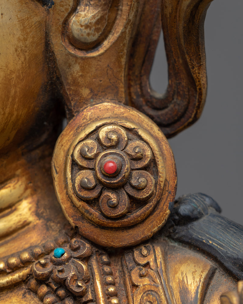 God Of The Wisdom Sculpture | Tibetan Bodhisattva Of Wisdom