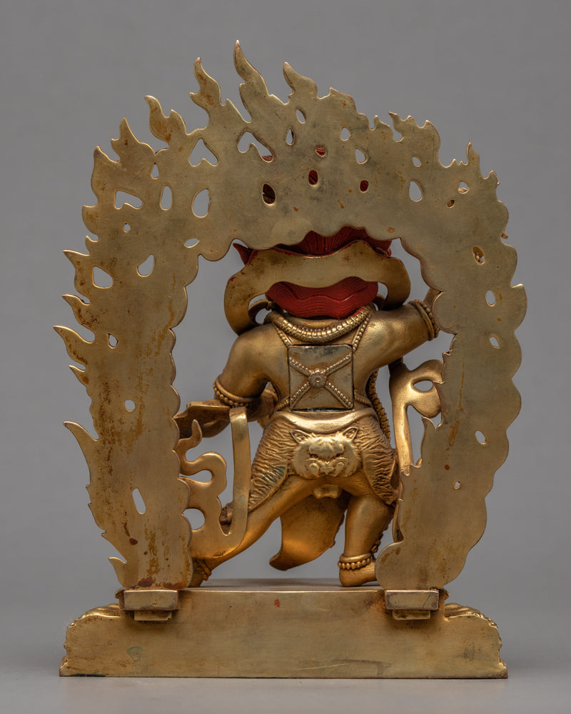 Vajrapani Kadampa Statue | 24K Gold Machine Made Statue