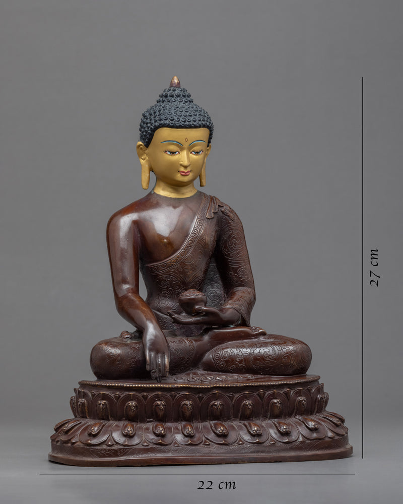 Siddhartha Gotama Statue | Historical Shakyamuni Buddha Artwork