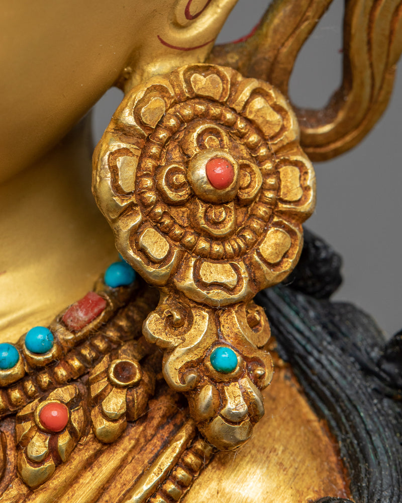 Dorje Sempa Prayer Statue | Traditional Himalayan Art Of Vajrasattva