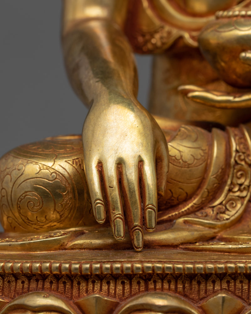 Shakyamuni Buddha Statue Online | Traditiona Tibetan Buddha Sculpture