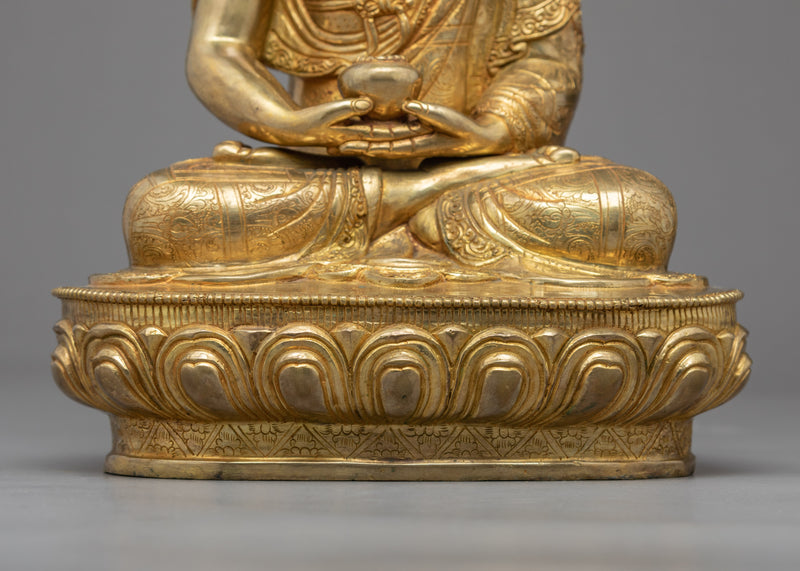 Amita Buddha Sculpture | Tibetan Buddha Sculpture For Mindfulness