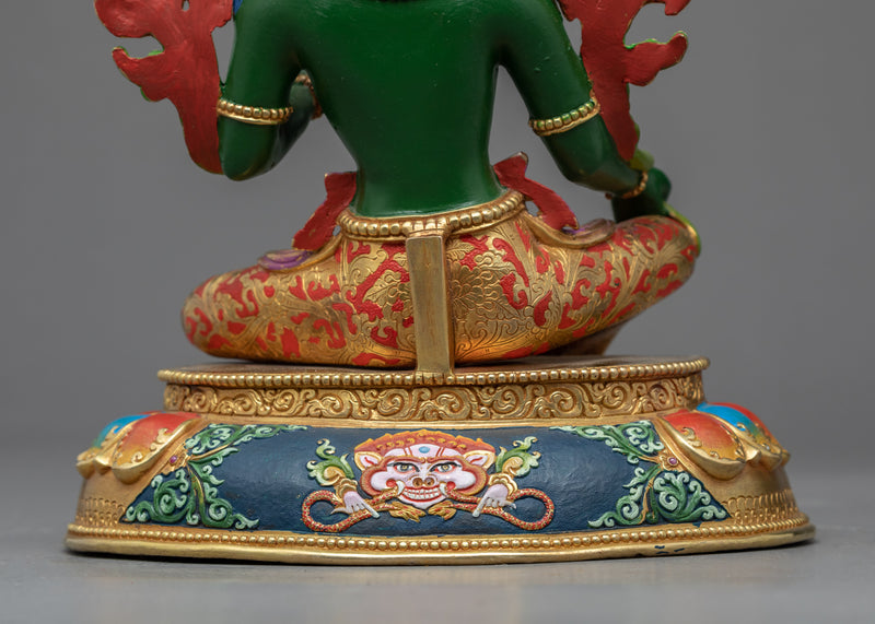 Green Tara Goddess Buddhism Statue | Mother Tara Figurine For Mindfulness