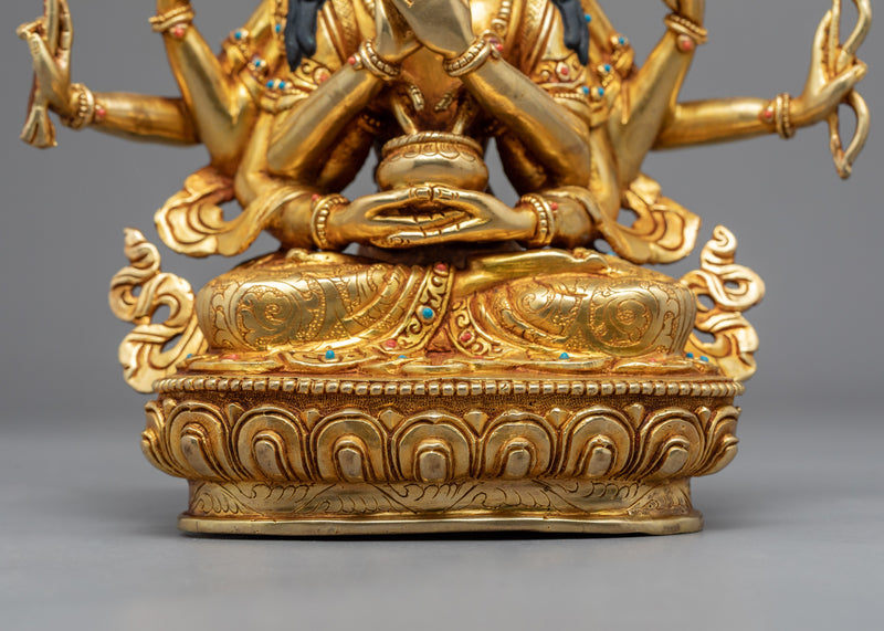 Traditional Manjusri Bodhisattva Statue | The Manjushri Namasangati Artwork