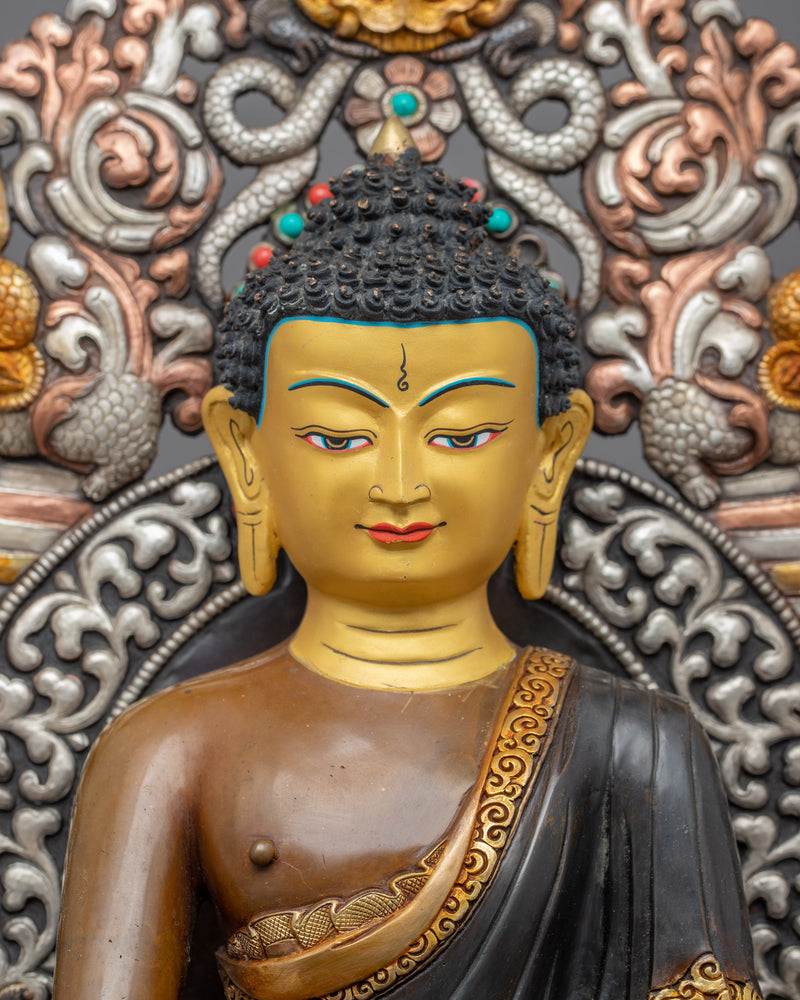 Tibetan Healing Buddha Statue | Himalayan Medicine Buddha Sculpture