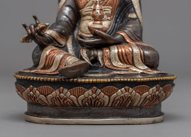 Guru Rinpoche Practice Statue | Tibetan Master Padmasambhava Sculpture