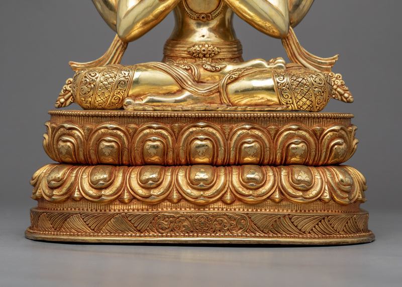 Chenrezig Sadhana Statue | Bodhisattva Avalokiteshvara Sculpture